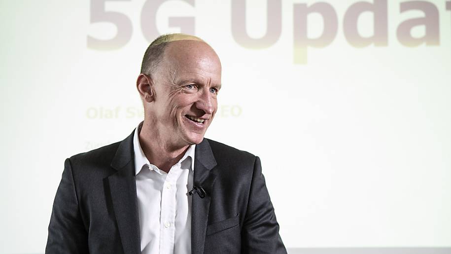 Da hat er gut lachen: Sunrise-CEO Olaf Swantee baut sein 5G-Netz aus (Archivbild).