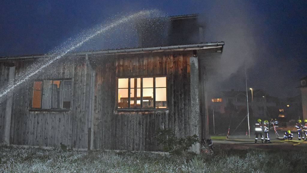 In Buttisholz kam es Anfang Oktober in einer Scheune zum Brand. 