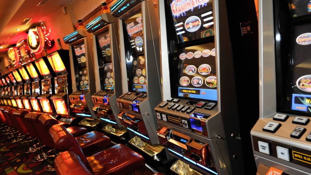 An einem solchen Glückspielautomat im Casino St.Gallen knackte der Glückliche den Jackpot.