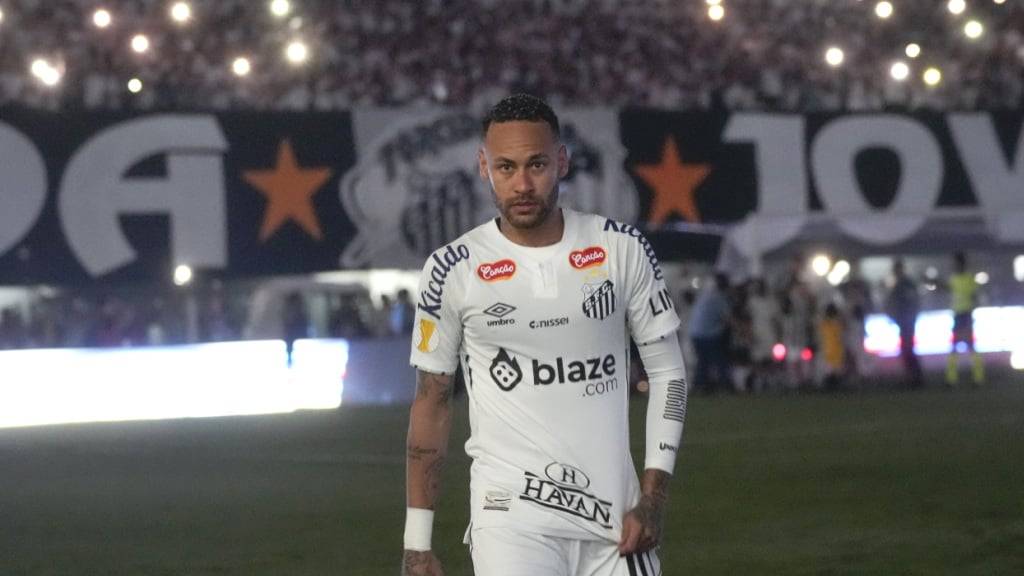 Will sich beim FC Santos für ein WM-Aufgebot aufdrängen: Brasiliens Altstart Neymar