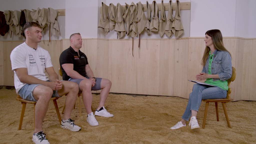 Der letzte Visana SchwingTalk dieser Saison mit Moser Michael und Glarner Matthias, nach dem Bernisch-Kantonalen Schwingfest
