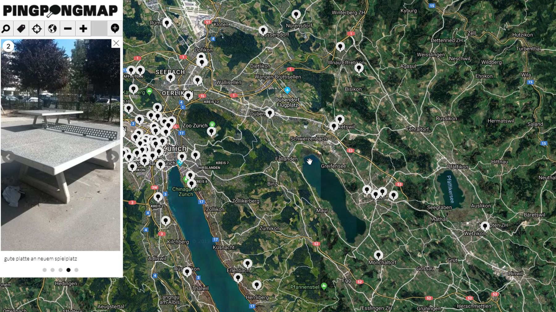 Entdeckt über die Ping Pong Map weltweit neue Tische Radio 24 102.8
