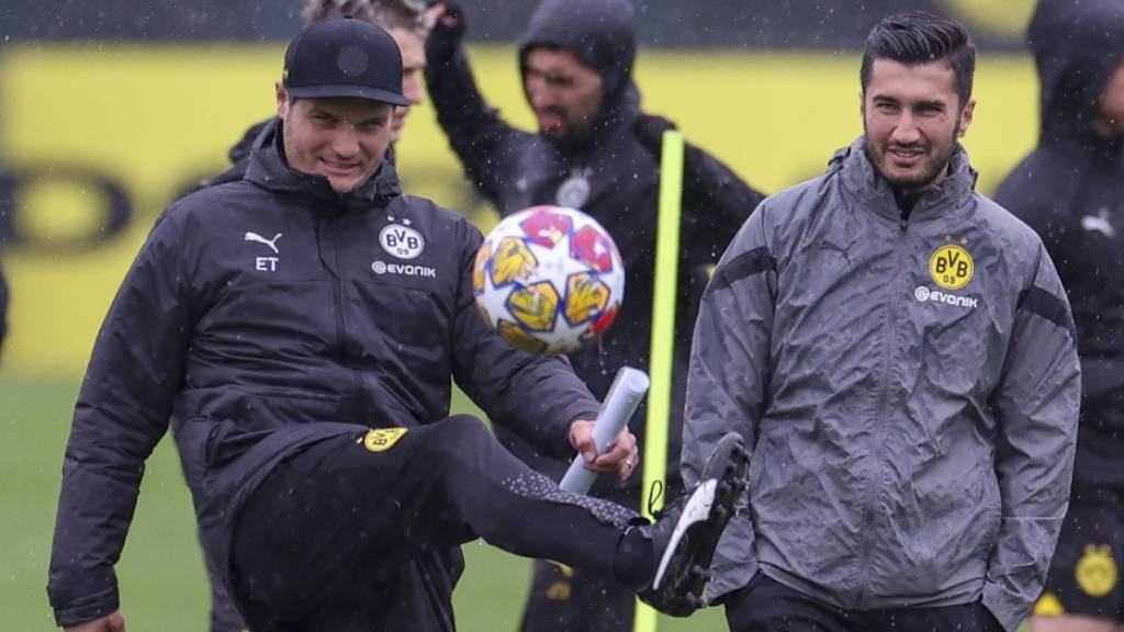 Nuri Sahin (rechts) wird in Dortmund vom Assistenten zum Cheftrainer befördert