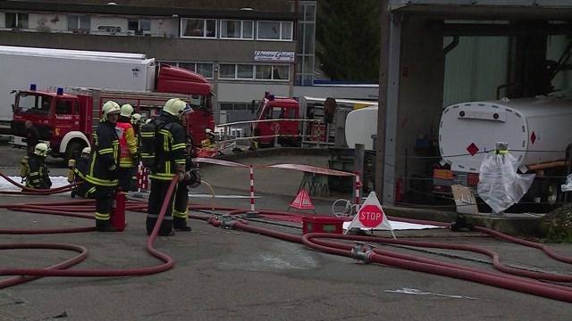 Benzin-Unfall in Rudolfstetten