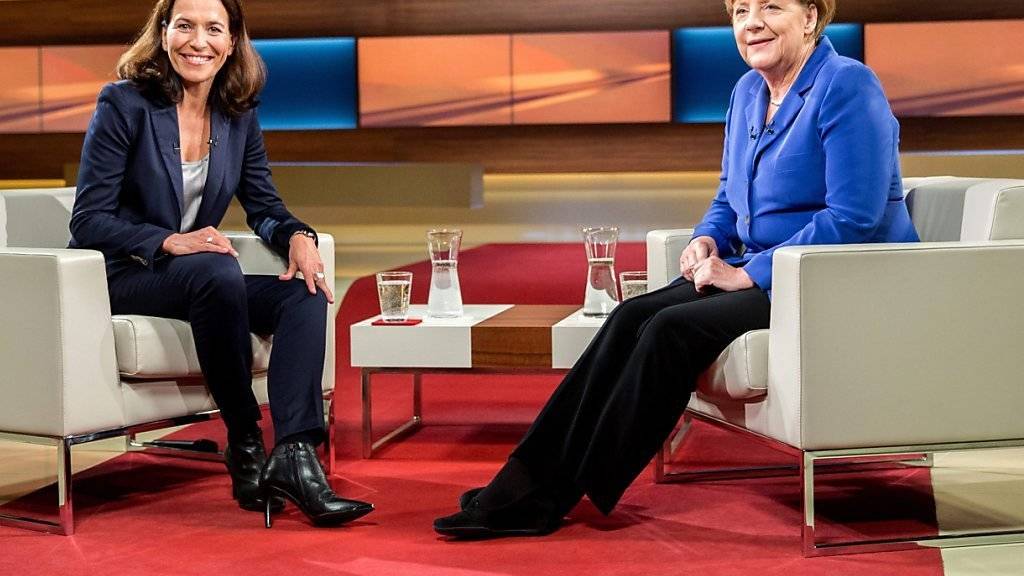 Die deutsche Kanzlerin Angela Merkel äusserte sich am Mittwochabend in einem Fernsehauftritt zur Flüchtlingspolitik Deutschlands.