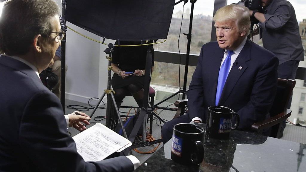 Donald Trump bevorzugt Fox News: Der US-Präsident gibt dem konservativen TV-Sender gerne Interviews. (Archivbild)