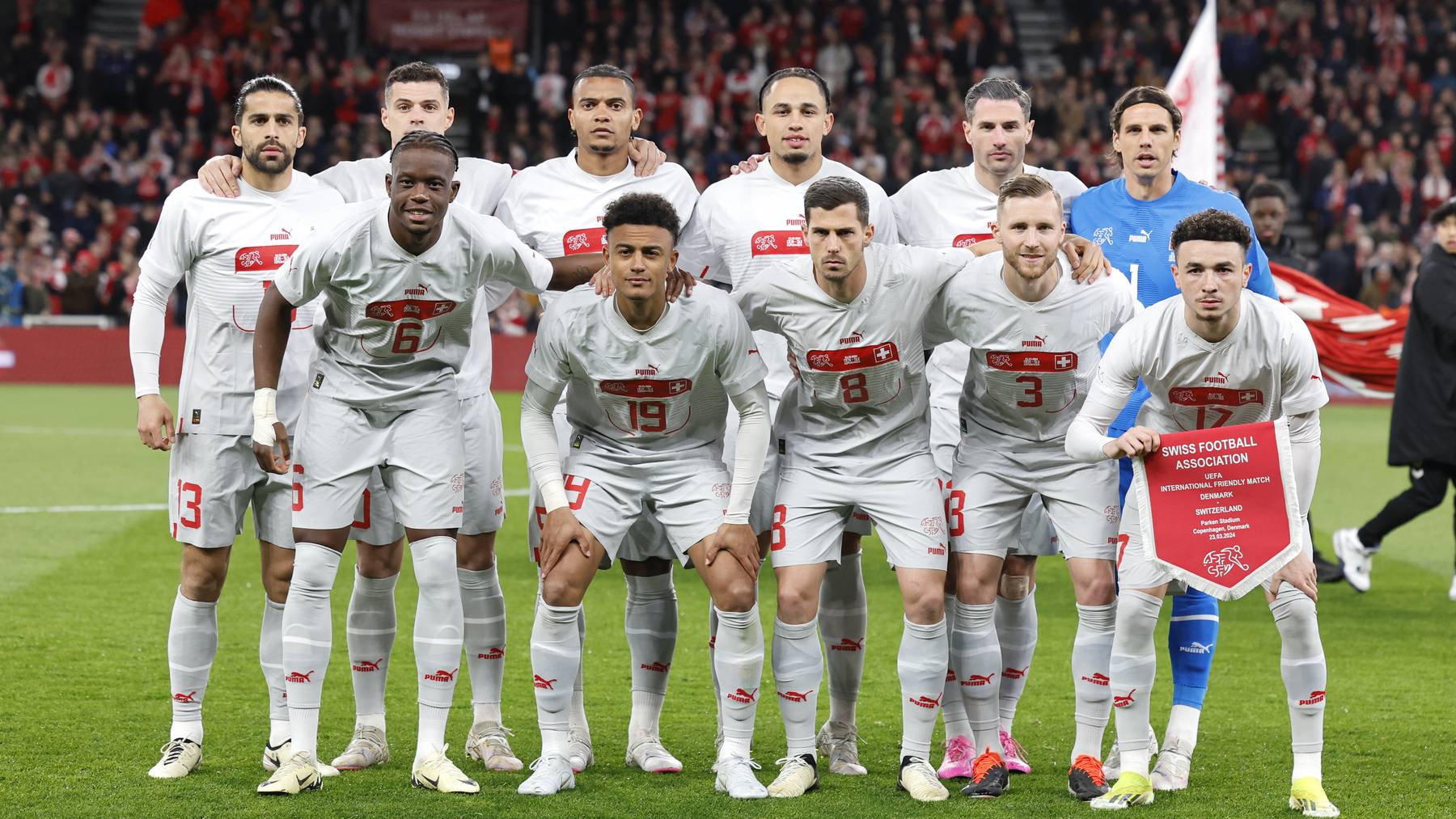 Das Testspiel zwischen der Schweiz und Dänemark endete in einem Unentschieden.