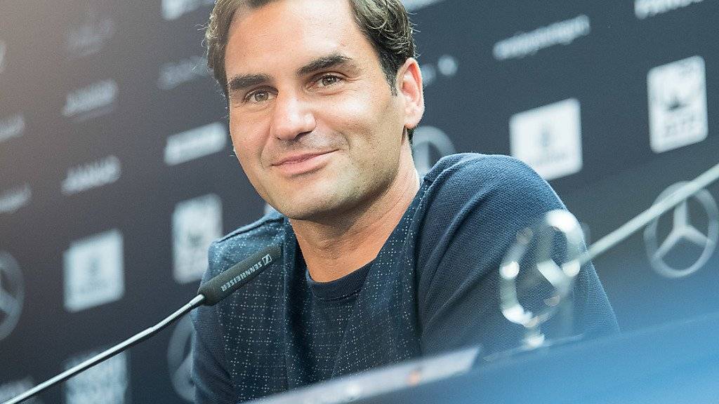 Kehrt in Stuttgart gut gelaunt und optimistisch in den Tenniszirkus zurück: Roger Federer