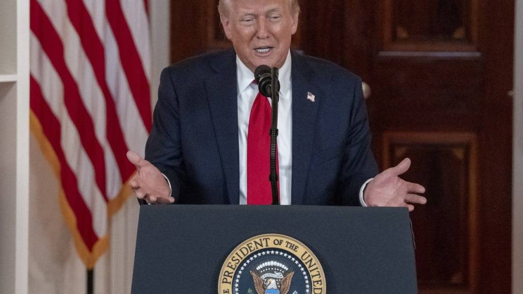 Donald Trumps Zollpolitik ist auch in seiner eigenen Partei nicht unumstritten. Doch die Mehrheit der Republikaner steht hinter dem US-Präsidenten - wie eine symbolische Abstimmung zeigt.