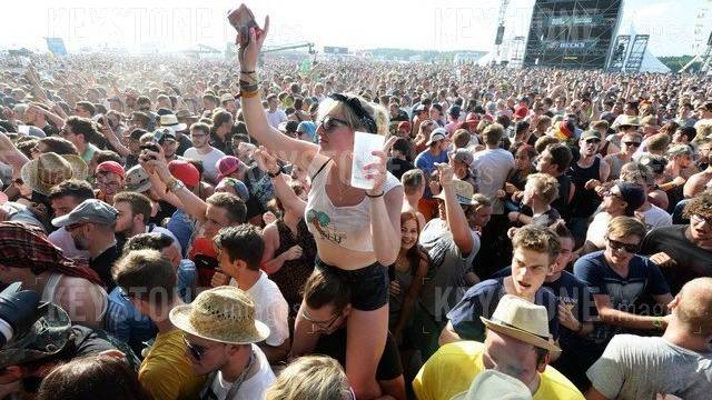 Noch am Nachmittag war das Wetter am Southside-Festival perfekt