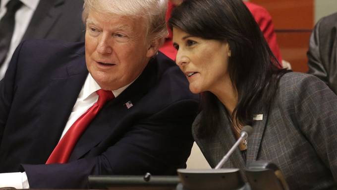 Ex-UN-Botschafterin Haley bricht mit Trump