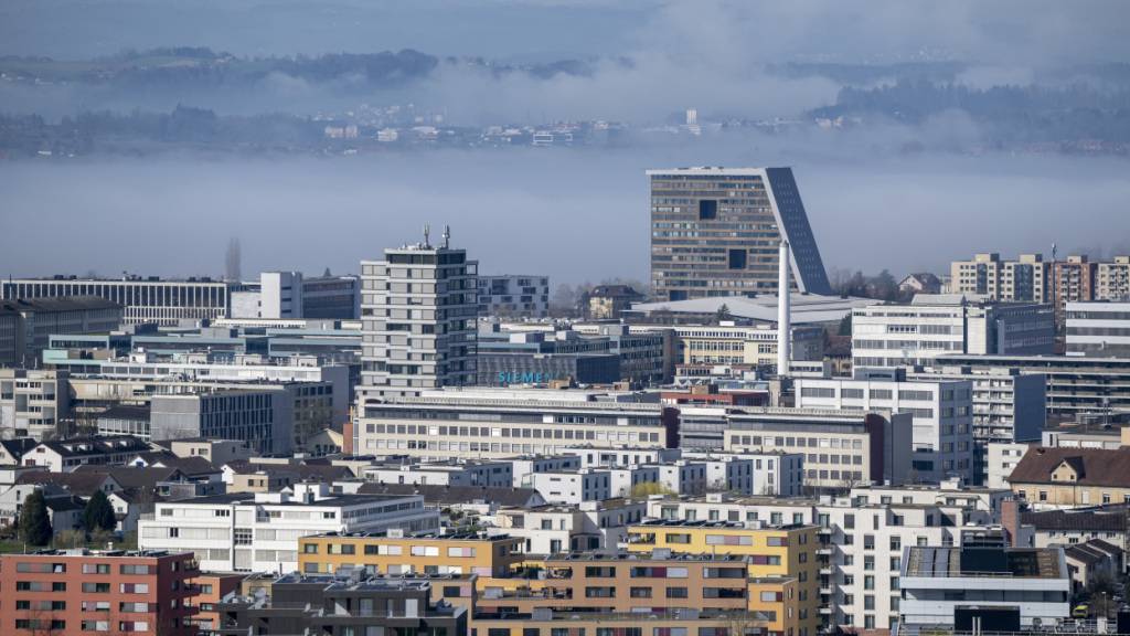 Im Kanton Zug ist der Wohnraum knapp. (Archivaufnahme der Stadt Zug)