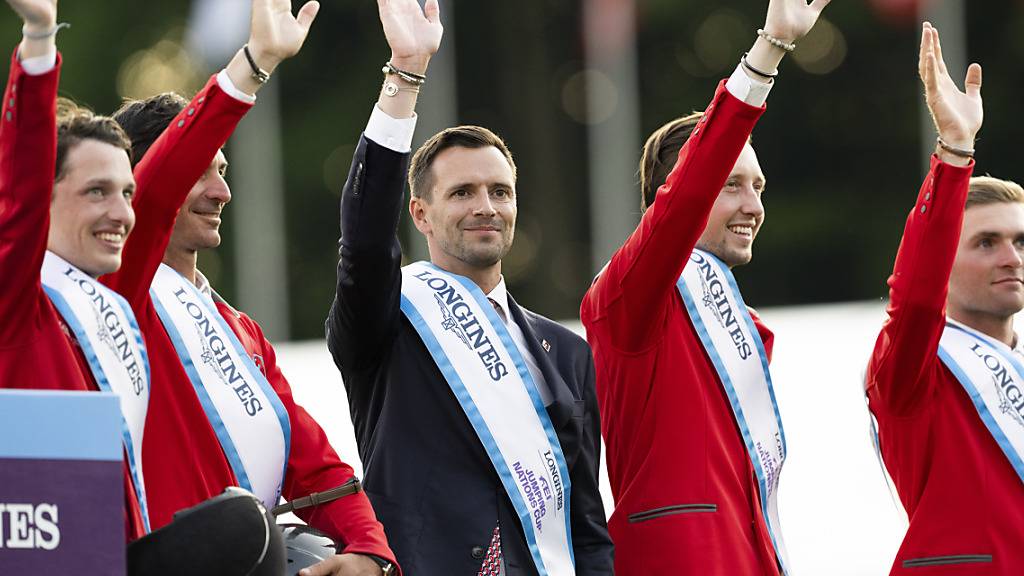 Seinen letzten Nationenpreis als Schweizer Equipenchef hätte Michel Sorg (in Schwarz) gerne mit einem Topresultat beendet