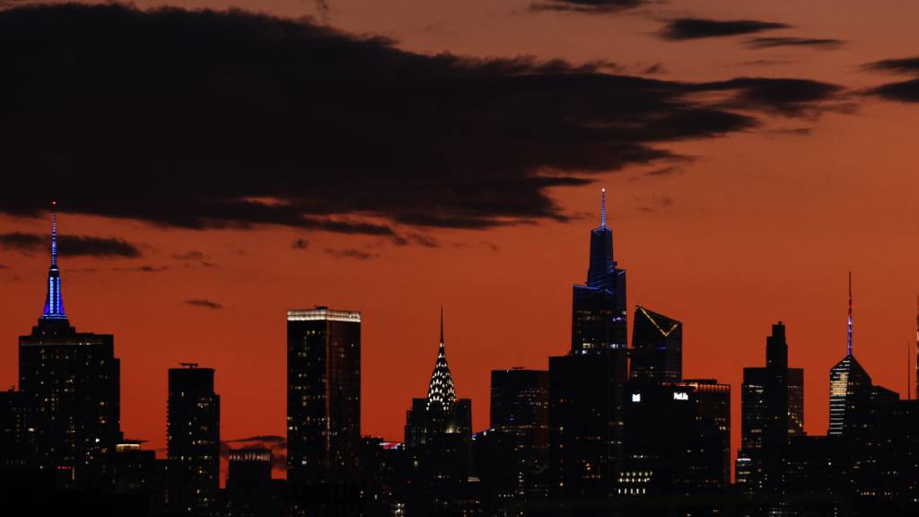 Wenn die Sonne über New York City untergeht, fängt das Tennis-Spektakel erst an