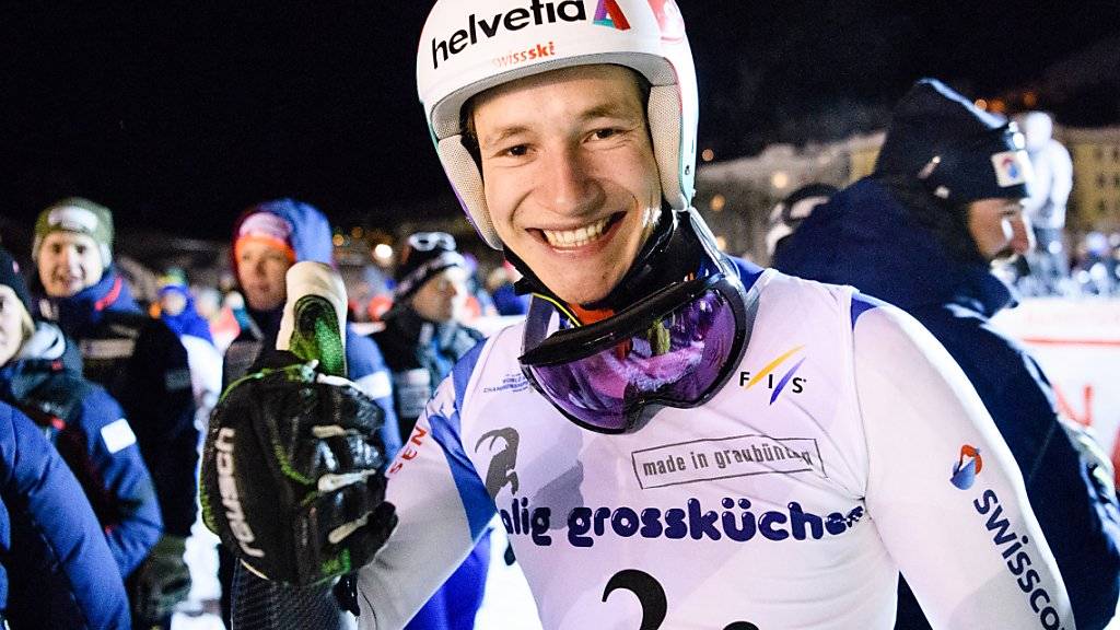 Marco Odermatt gewann in Davos seinen fünften Junioren-WM-Titel