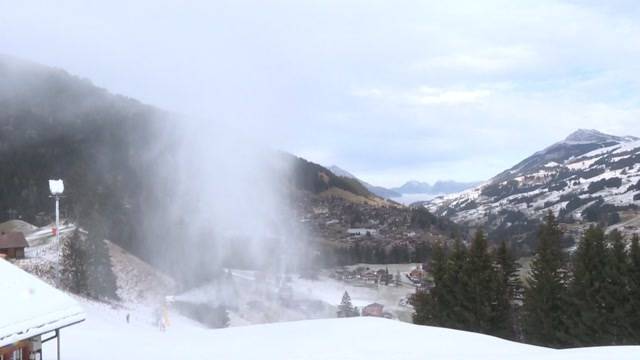 Fährt Frau Holle gerne Ski?