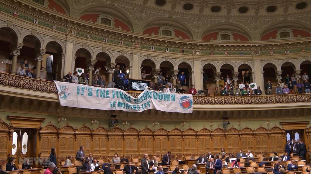 Klimaaktivisten sorgen bei Bürgerlichen im Nationalrat für Empörung