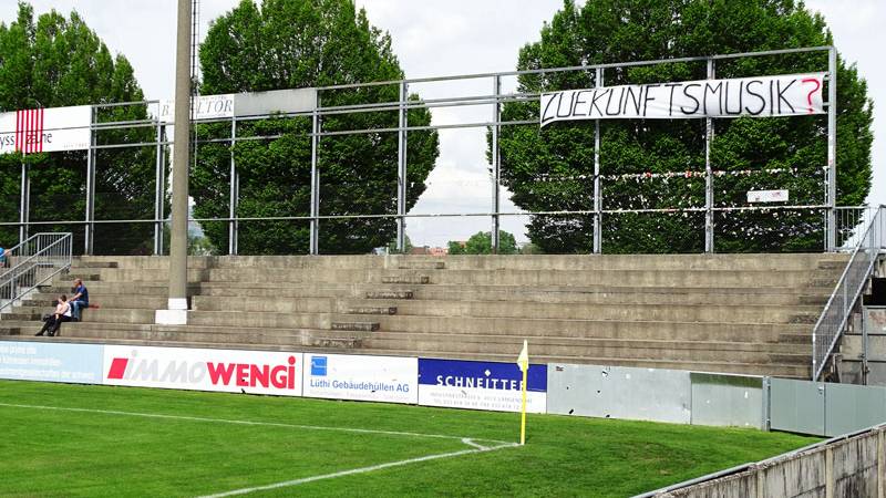 Leere Ränge beim letzten Heimspiel des FC Solothurn – was ist passiert?