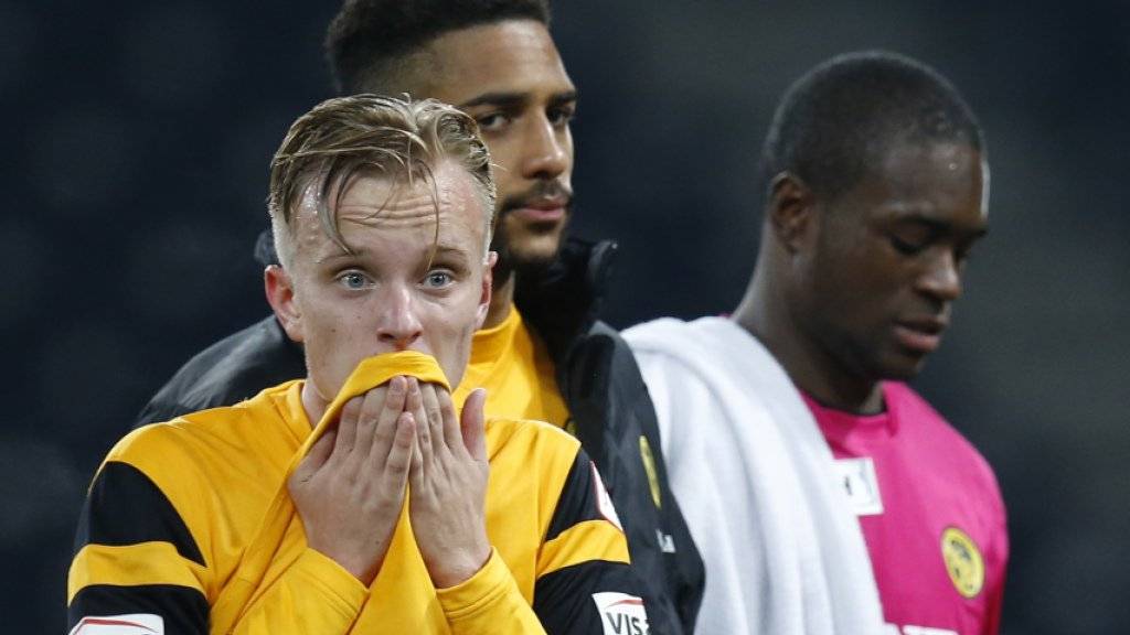 Frust ins Gesicht geschrieben: Florent Hadergjonaj verlor im Cup mit den Young Boys gegen den FC Zürich