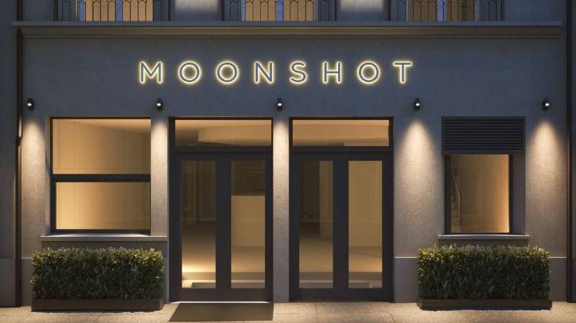 «Moonshot» in Bern im ehemaligen «gut gelaunt». (Animation)