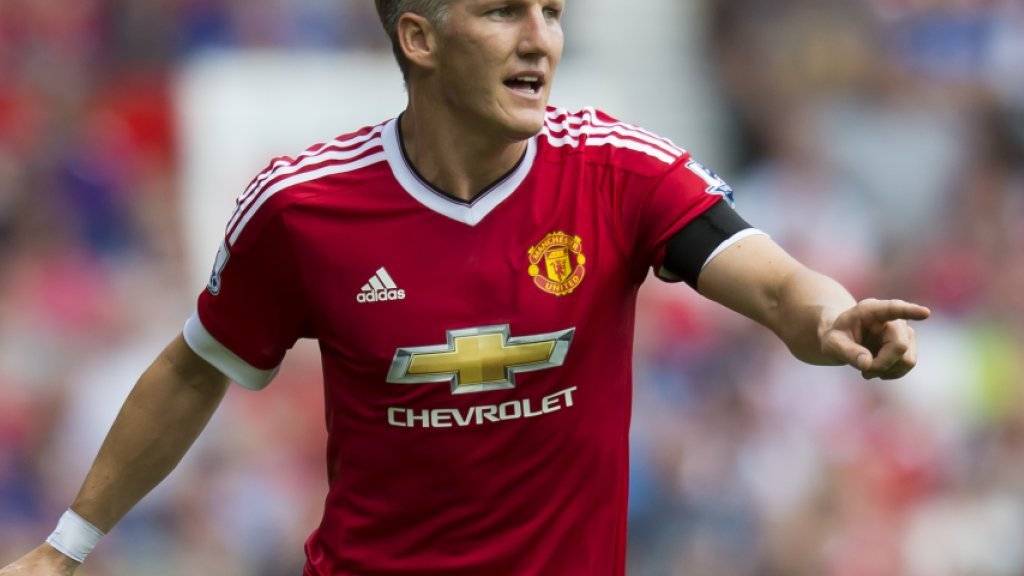 Bastian Schweinsteiger (31) kam aufgrund einer Knieverletzung in diesem Jahr mit Manchester United lediglich zu zwei Einsätzen in der Premier League