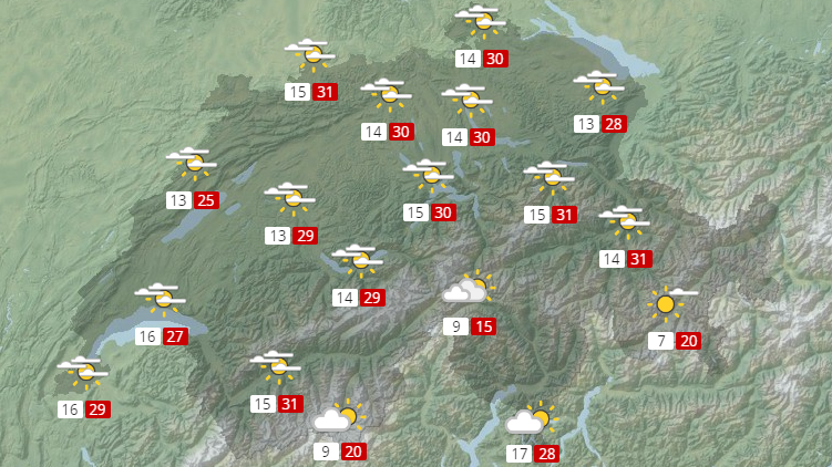 Wetter Zentralschweiz 18.06.2024