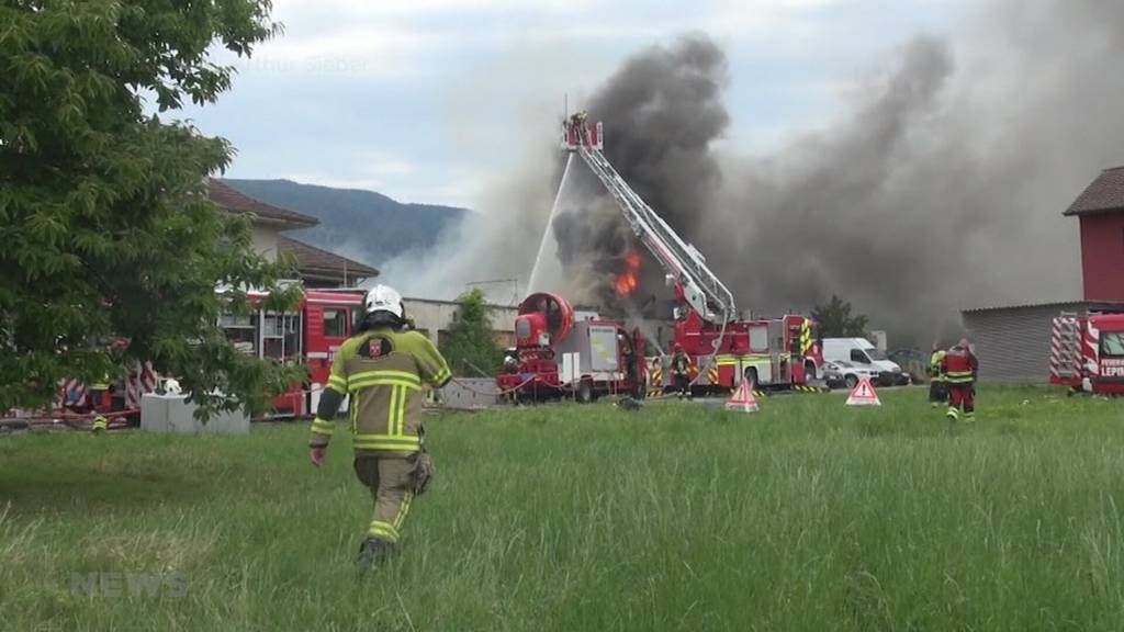Grossbrand in Lengnau