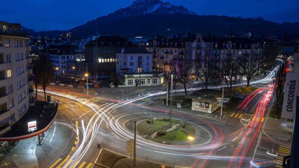 Die Bundesstrasse verbindet die Obergrundstrasse mit der Kreuzung Bundesplatz. (Archivaufnahme)