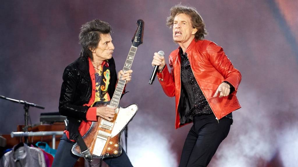 Nichts mit Enten füttern - Mick Jagger und seine Mannen rocken weiter (Bild: keystone)