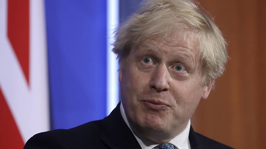 Boris Johnson, Premierminister von Großbritannien, spricht bei einer Pressekonferenz zur Corona-Pandemie. Foto: Matt Dunham/PA Wire/dpa