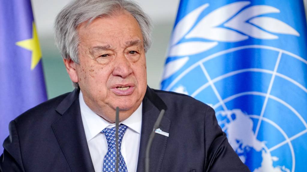 ARCHIV - UN-Generalsekretär Guterres. Foto: Kay Nietfeld/dpa/Archiv