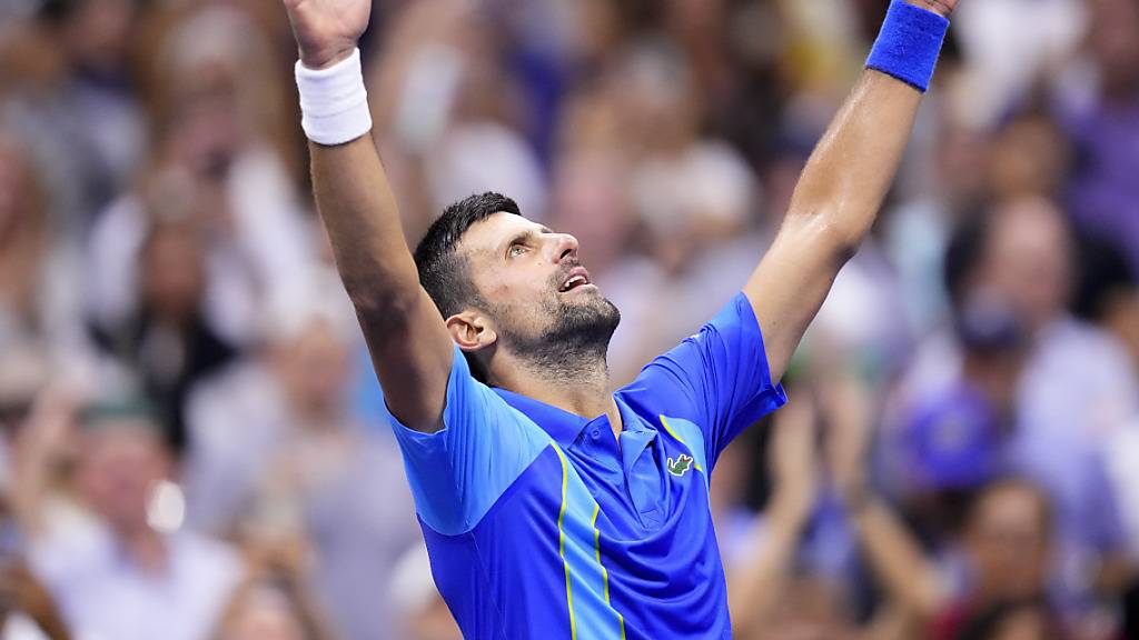 Einmal mehr nicht zu stoppen: Novak Djokovic holt im Final der US Open seinen 24. Triumph bei einem Grand-Slam-Turnier.