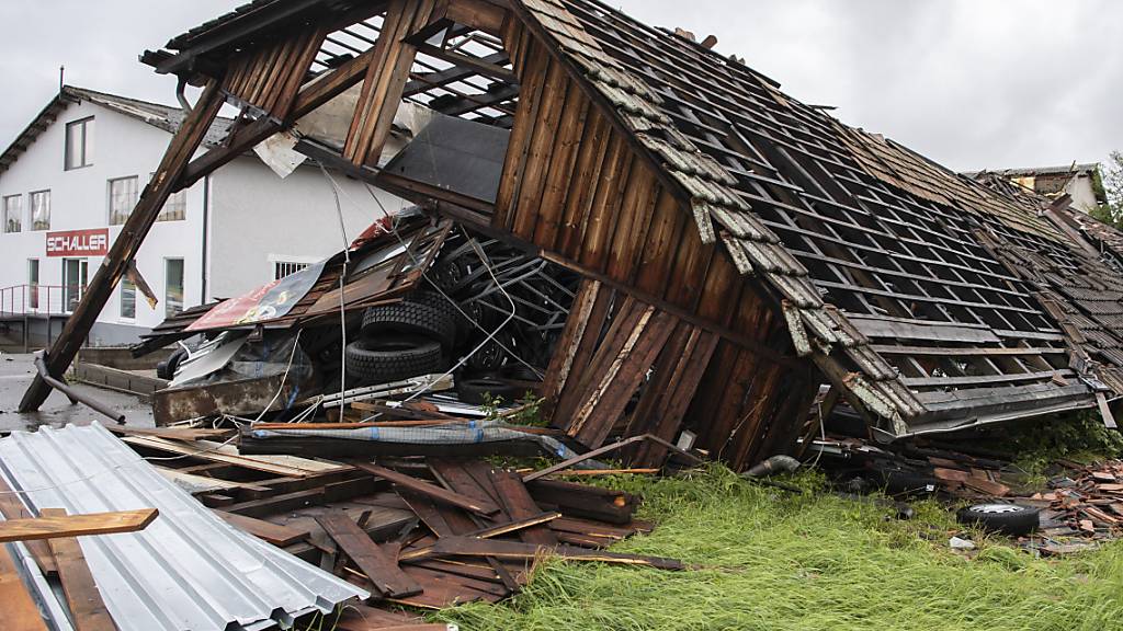 Sturmschäden an Haus, Auto und Garten wer zahlt was? ArgoviaToday