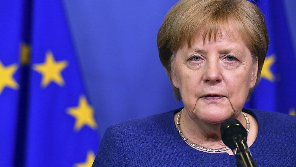Noch keine Lösung: Die deutsche Kanzlerin Angela Merkel hat nach dem EU-Asyltreffen von 16 EU-Staaten am Sonntagabend in Brüssel «viel guten Willen» geortete, «aber auch einige Unterschiede».