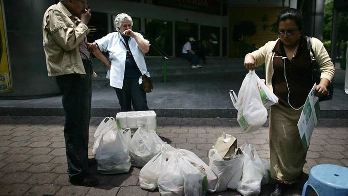 Mexiko-Stadt verbietet Plastiksäckli