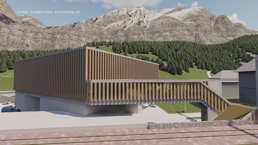 Seilbahn zwischen Kandersteg und Elsigenalp