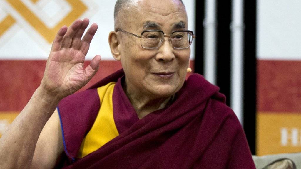 Der Dalai Lama bei einem Auftritt an einer Universität in Washington. Er traf danach US-Präsident Barack Obama - unter dem Protest der USA.