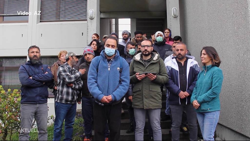 Asylsuchende in Villmergen drohen mit einem Hungerstreik