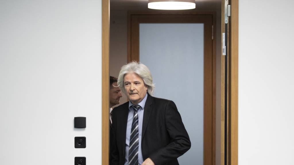 Der Erste St. Galler Staatsanwalt Christoph Ill äusserte sich am Mittwoch an einer Medienkonferenz über den Geschäftsbericht 2024 der Staatsanwaltschaft. (Archivbild)