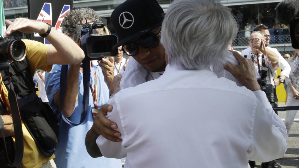 Die Beziehung zwischen Lewis Hamilton und Bernie Ecclestone war schon entspannter als im Moment