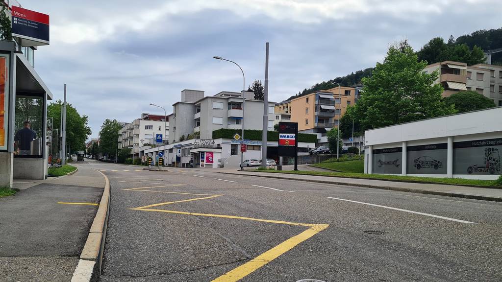 Ab Montag nur noch einspurig: Bauarbeiten an Fürstenlandstrasse beginnen