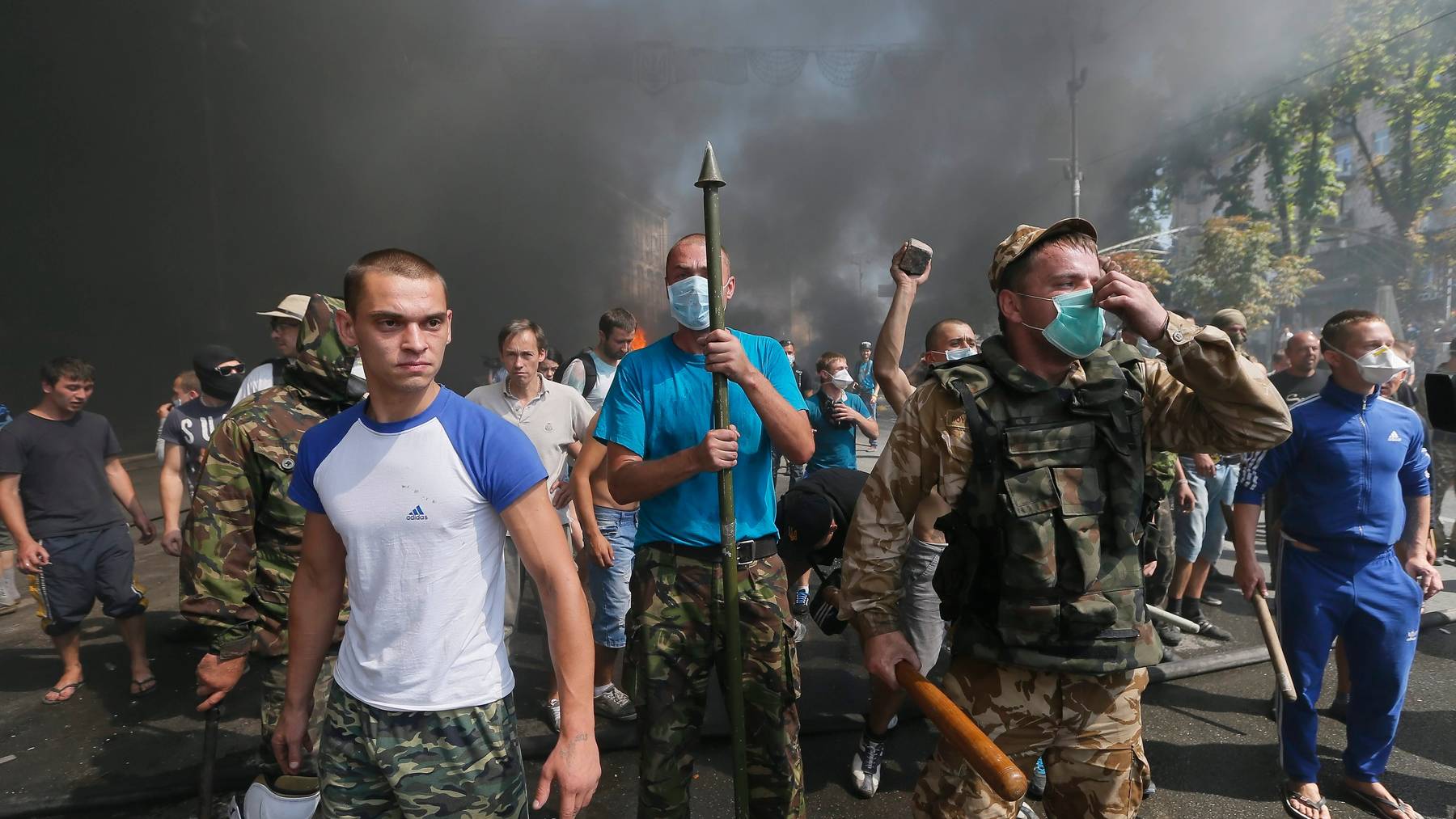 Strassenproteste erzwangen in der Ukraine 2014 einen Regierungswechsel, worauf die Schweiz Konten pro-russischer Ukrainer sperrte. Das Bundesgericht hat diese Praxis nun in einem Einzelfall bestätigt.