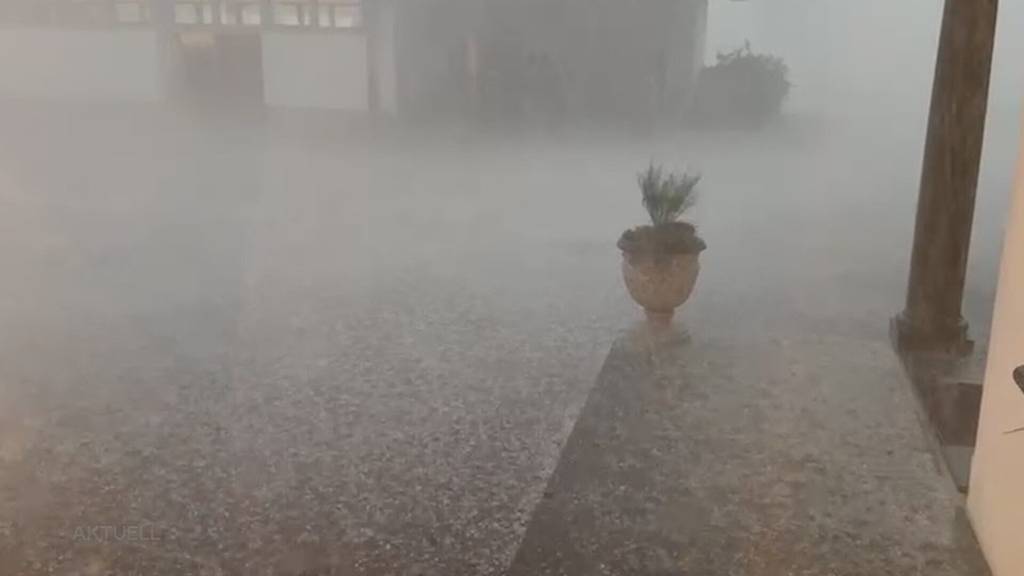 Heftiger Hagelsturm: Unwetter richtet in der Region Zofingen grossen Schaden an