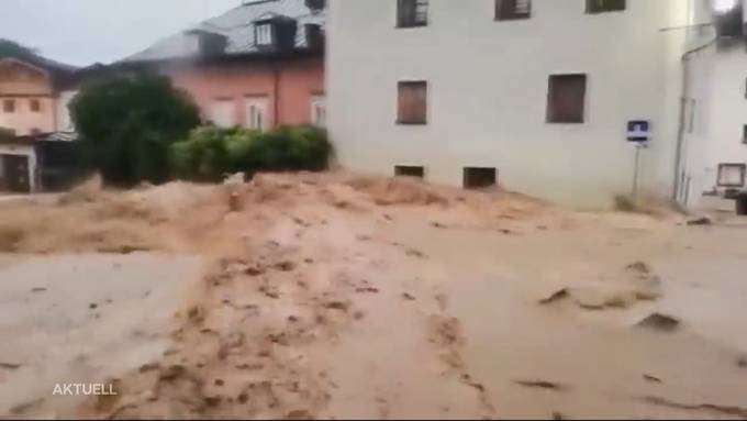 Hochwasser im Ausland: In Österreich und Deutschland kommt es zu heftigen Überschwemmungen