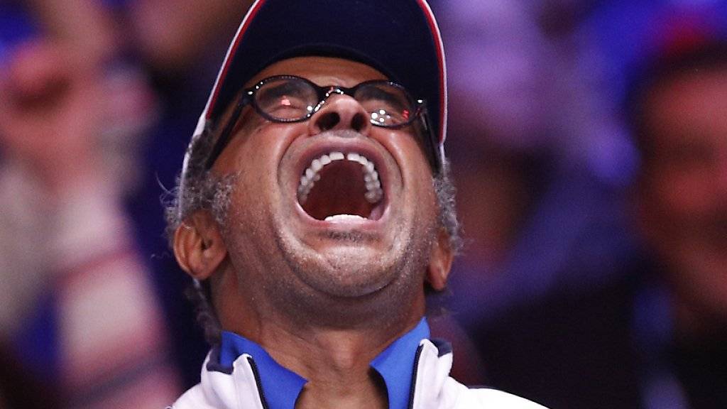Yannick Noah führt Frankreich als Captain zum zehnten Davis-Cup-Titel
