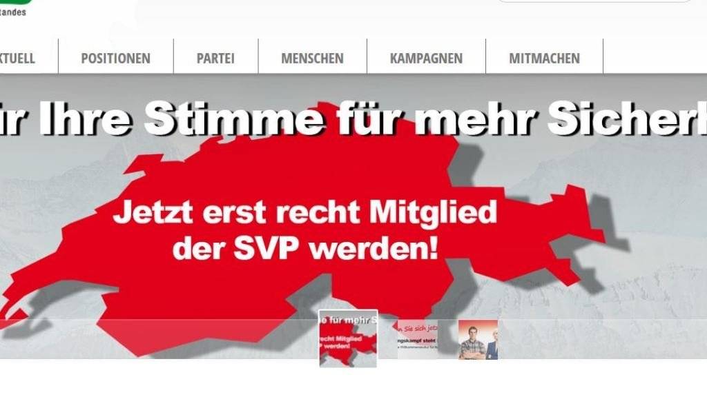 SVP-Datenbank gehackt: 50'000 Mailadressen und mehrere Mailinglisten der SVP Schweiz gelangten in Besitz der Hacker von NSHC. Was will die bis dahin unbekannte Gruppe?