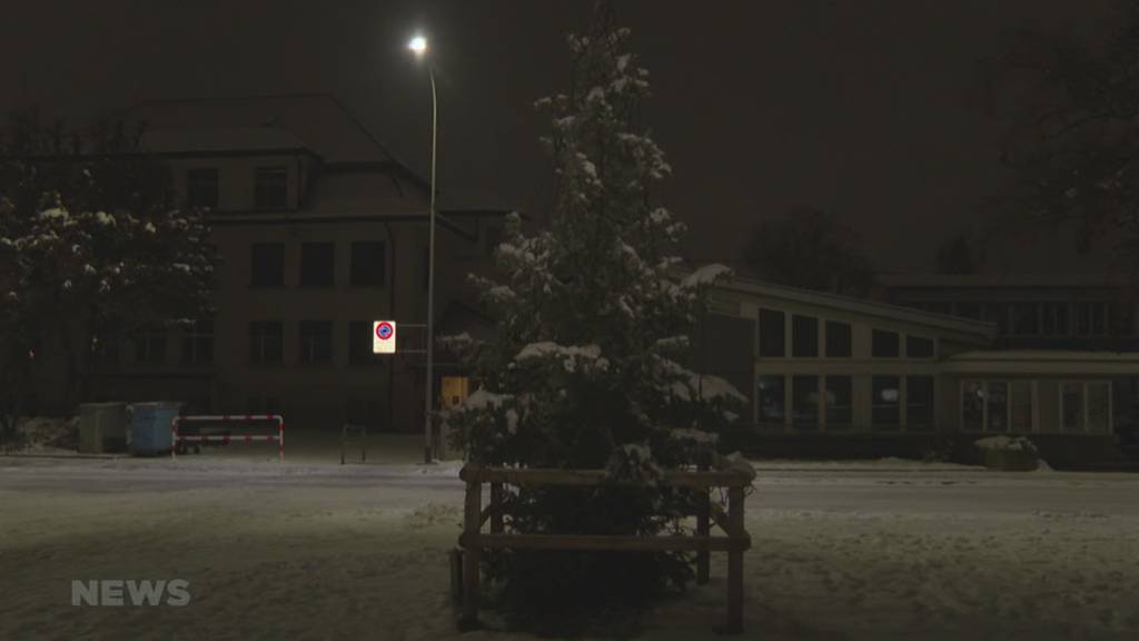 Strampeln für die Weihnachtsbeleuchtung