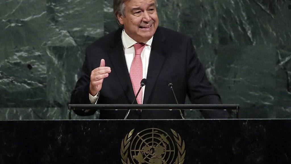 UNO-Generalsekretär Guterres hat sämtliche Mitgliedstaaten der Vereinten Nationen aufgefordert, die Todesstrafe abzuschaffen. (Archiv)