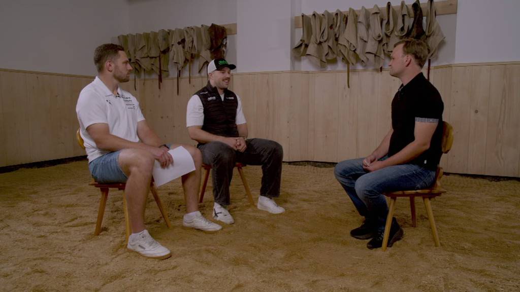 «Moser ist eine coole Challenge» – Staudenmann Fabian und Käser Remo im Visana-SchwingTalk