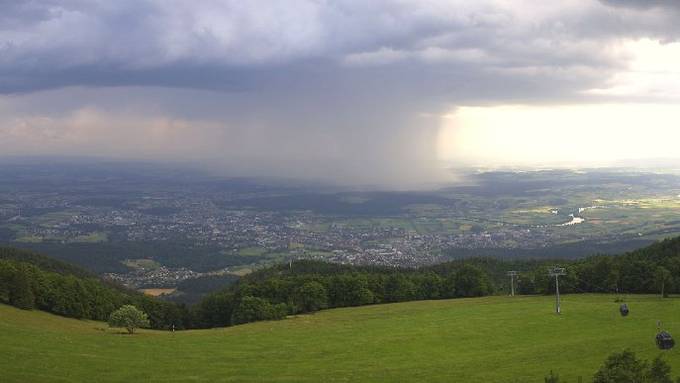 Im Argovialand drohen heftige Gewitter